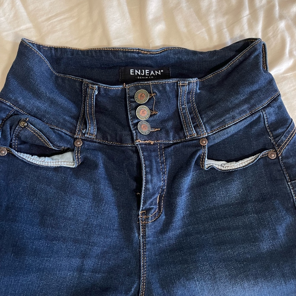 ENJEAN Dark Wash, Skinny Jean